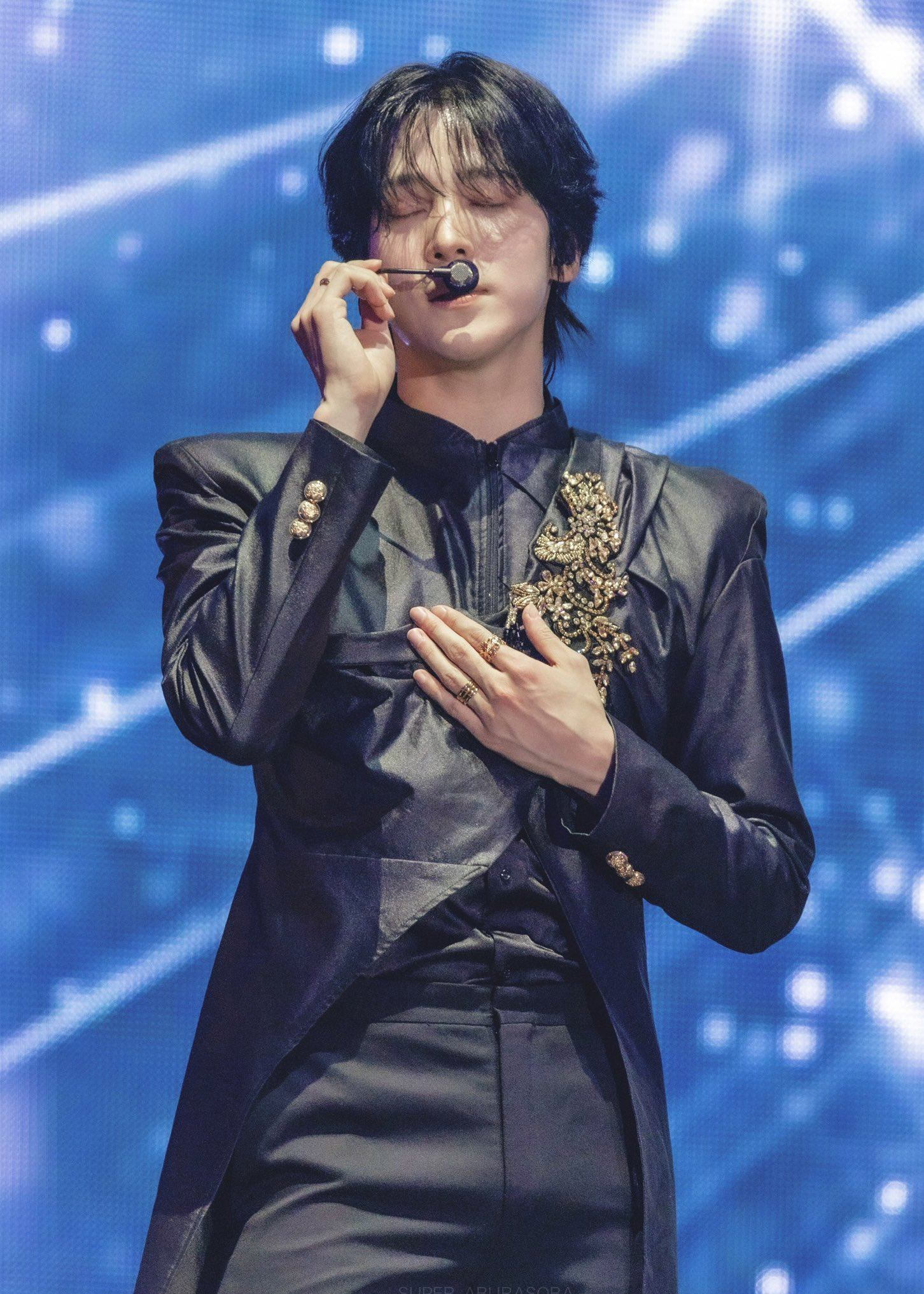 A moment captured by Yunho (ATEEZ)'s fan