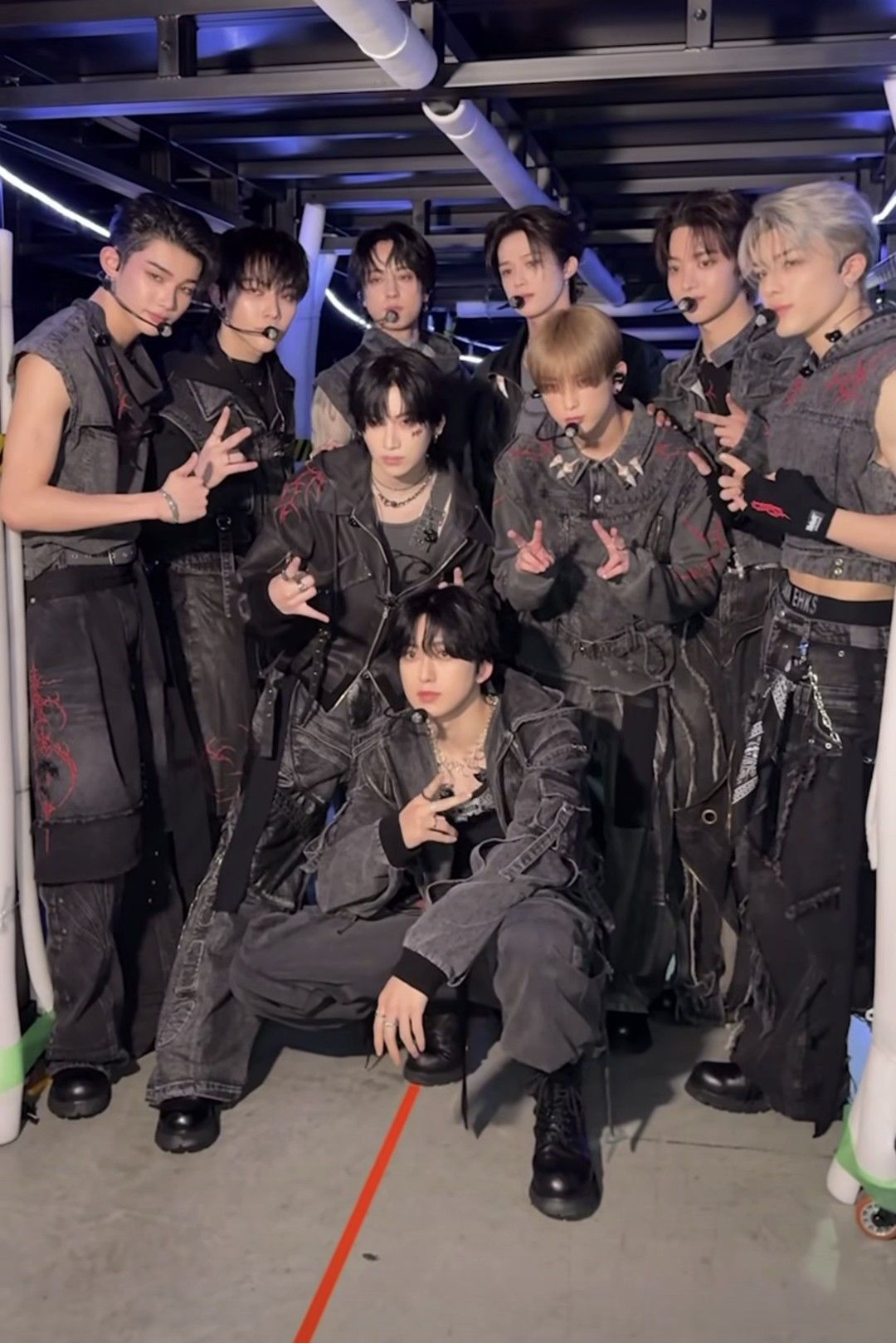 Behind-the-scenes cut of &TEAM