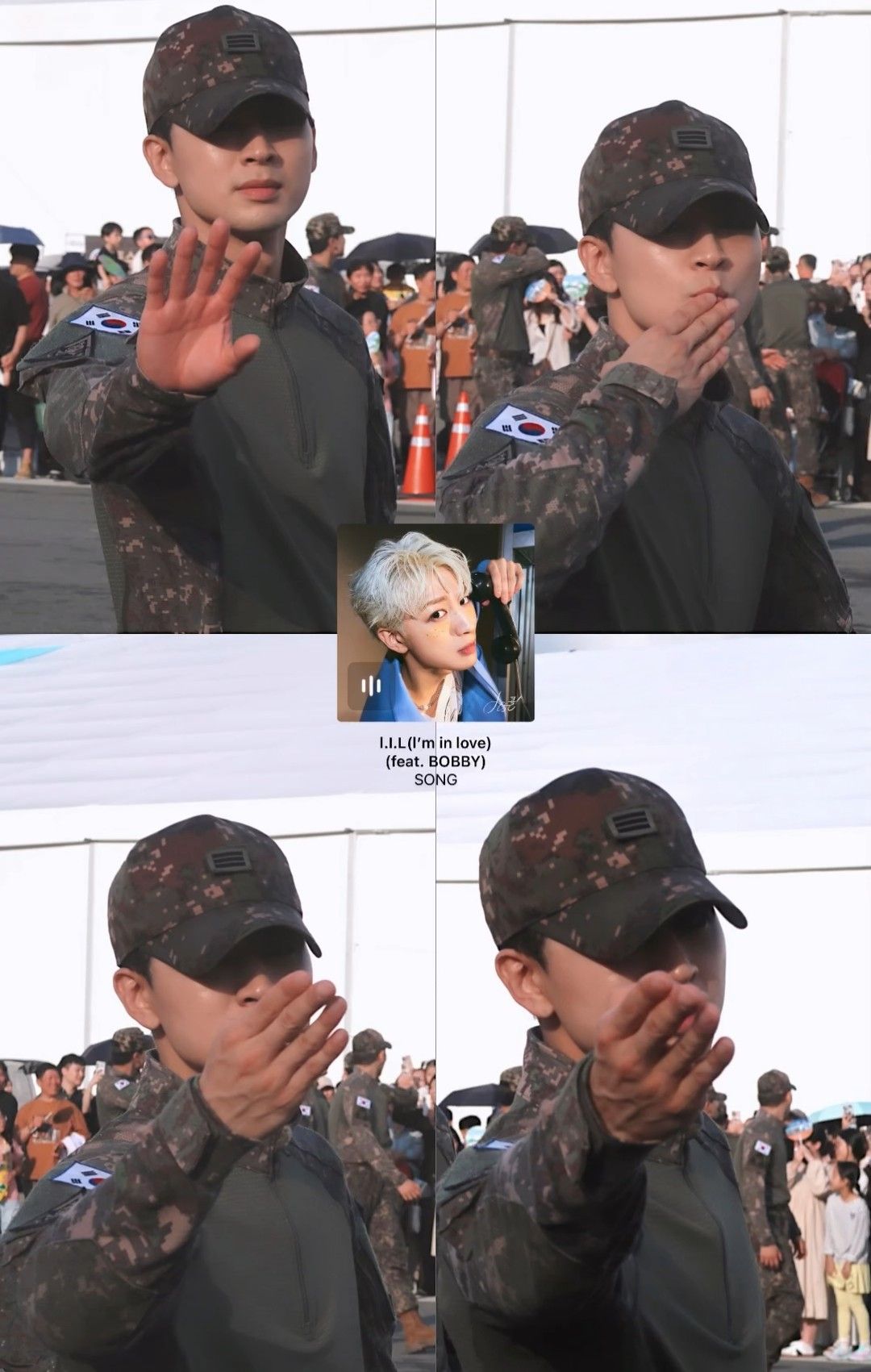 송윤형 (iKON)의 비하인드 컷