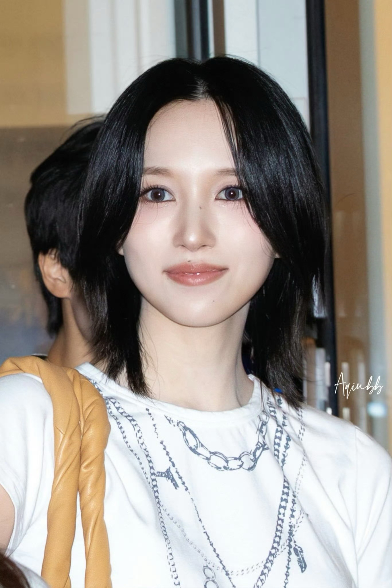Mina (TWICE)粉絲拍下的瞬間