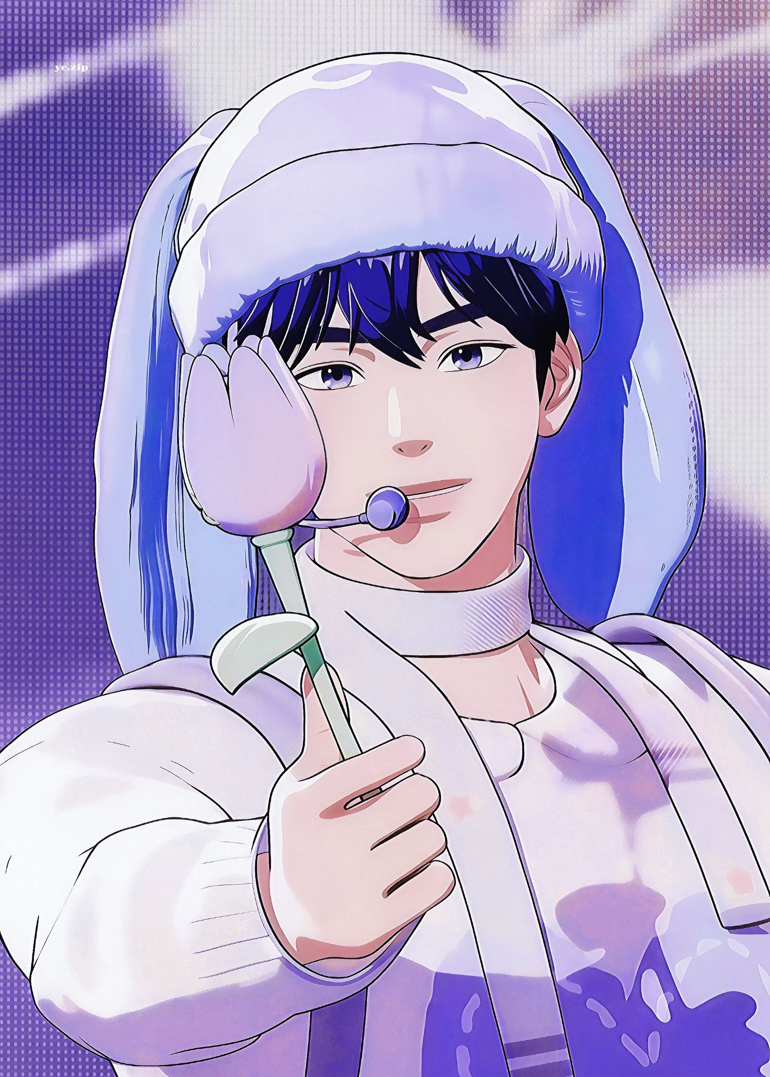 A moment captured by Yejun (PLAVE)'s fan