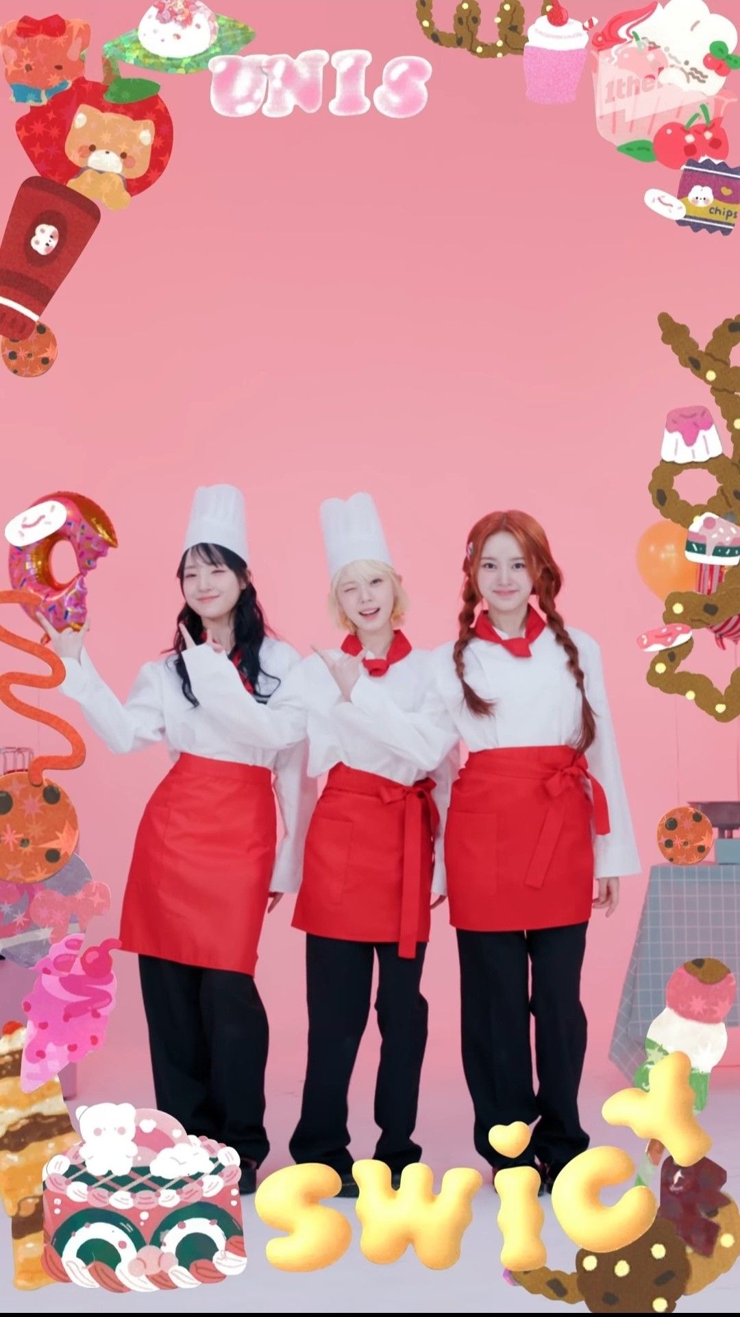 The most beloved wallpaper among UNIS's fans