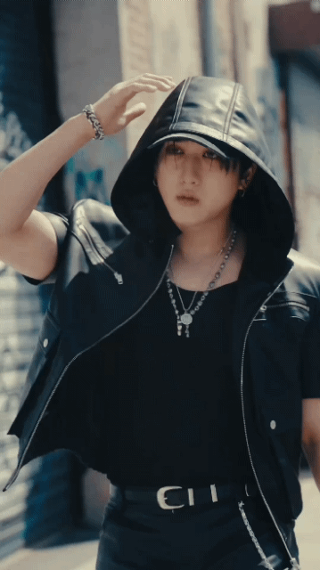 Recent activity shot of Changbin (Stray Kids)