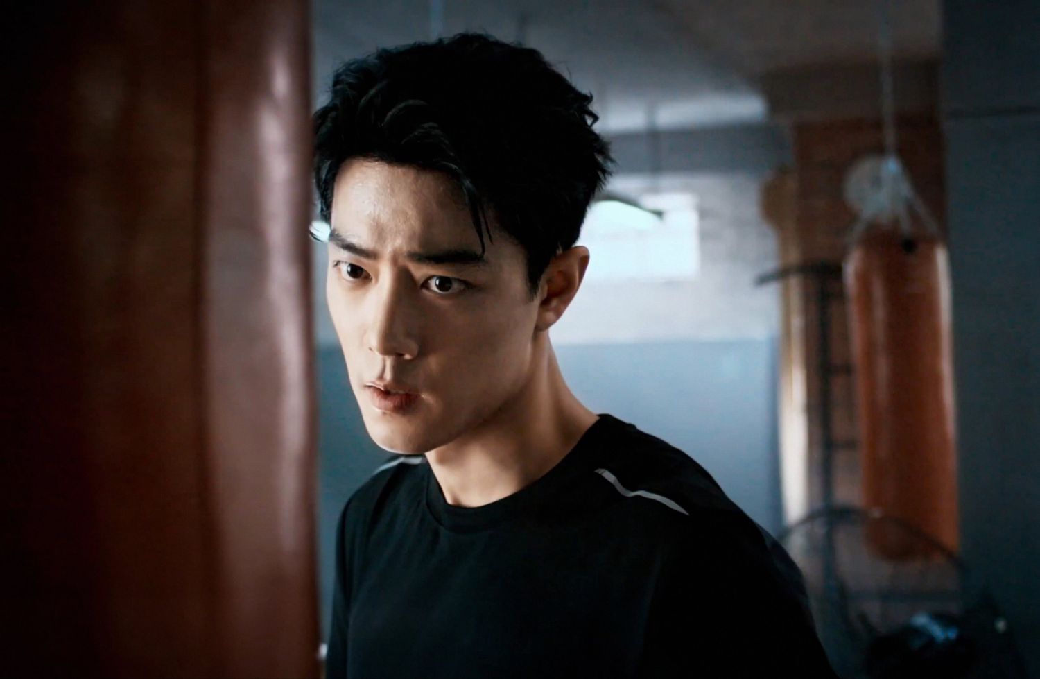 A moment captured by Xiao Zhan's fan