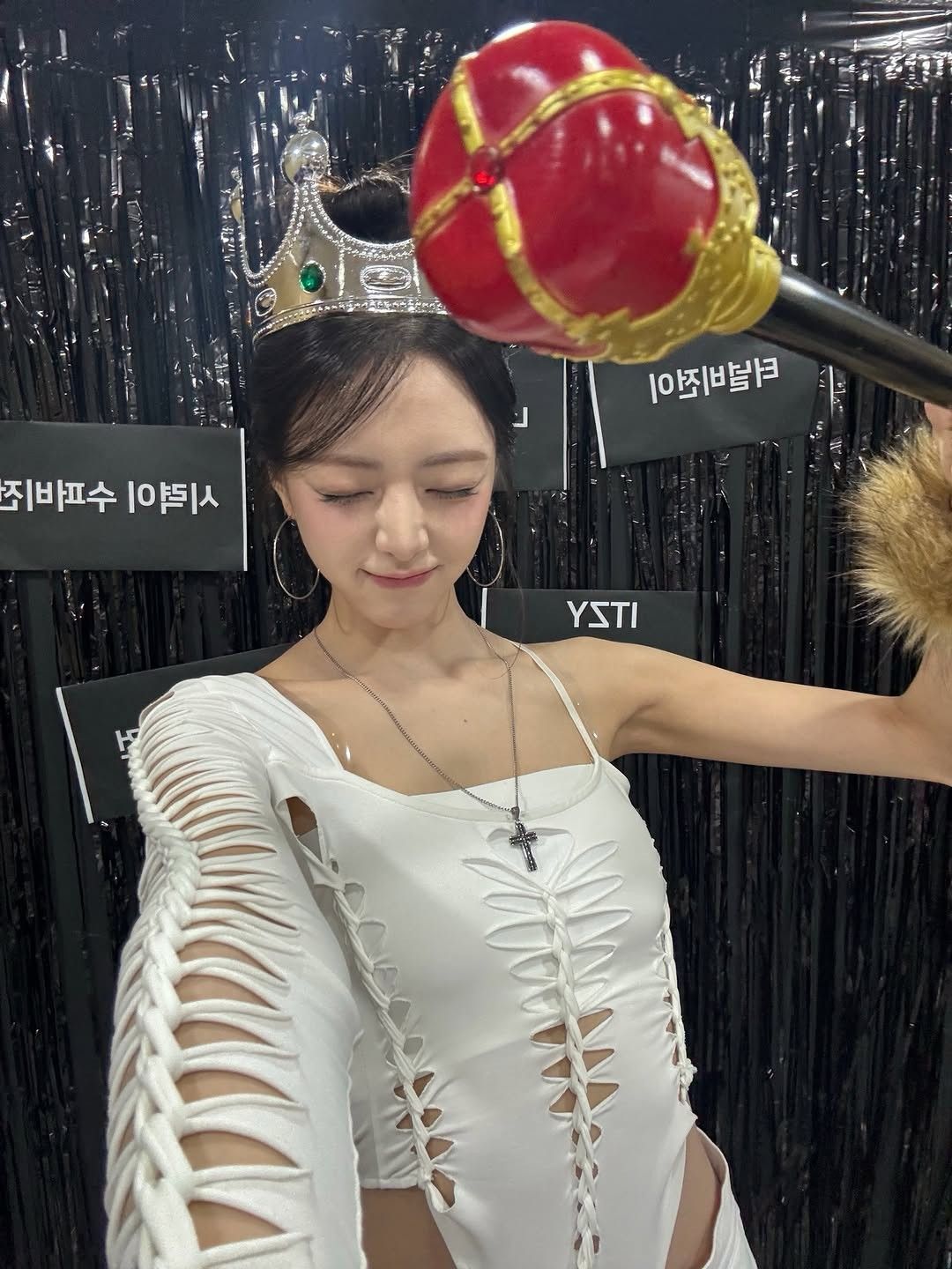 Momen yang diabadikan oleh penggemar Yuna (ITZY)