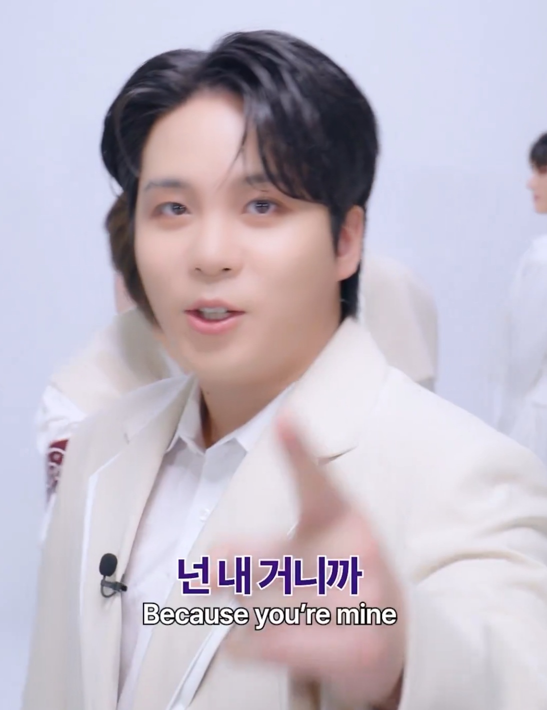 Behind-the-scenes cut of Jongho (ATEEZ)