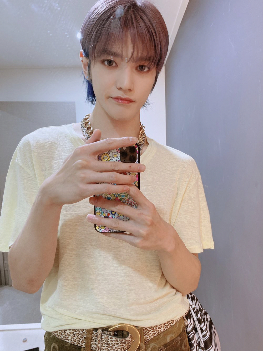 A moment captured by Taeyong (NCT 127)'s fan