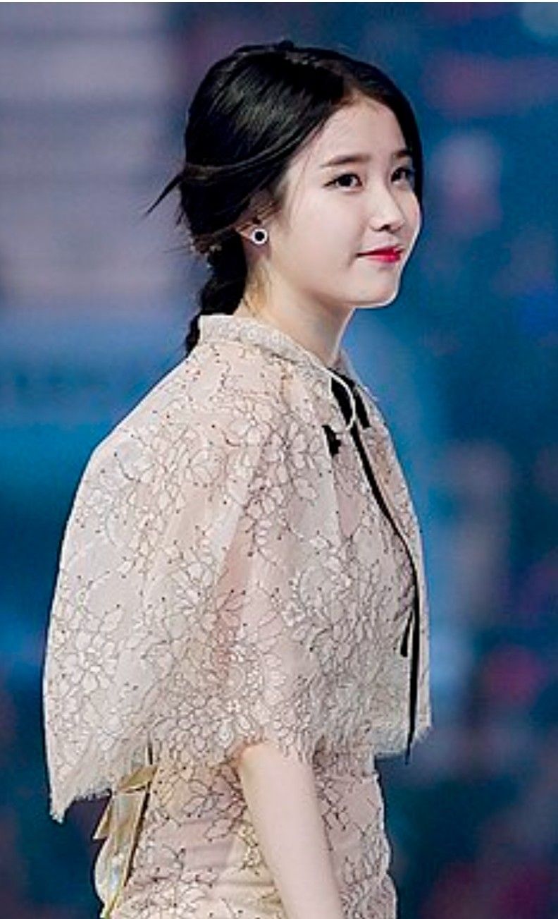 A moment captured by IU's fan