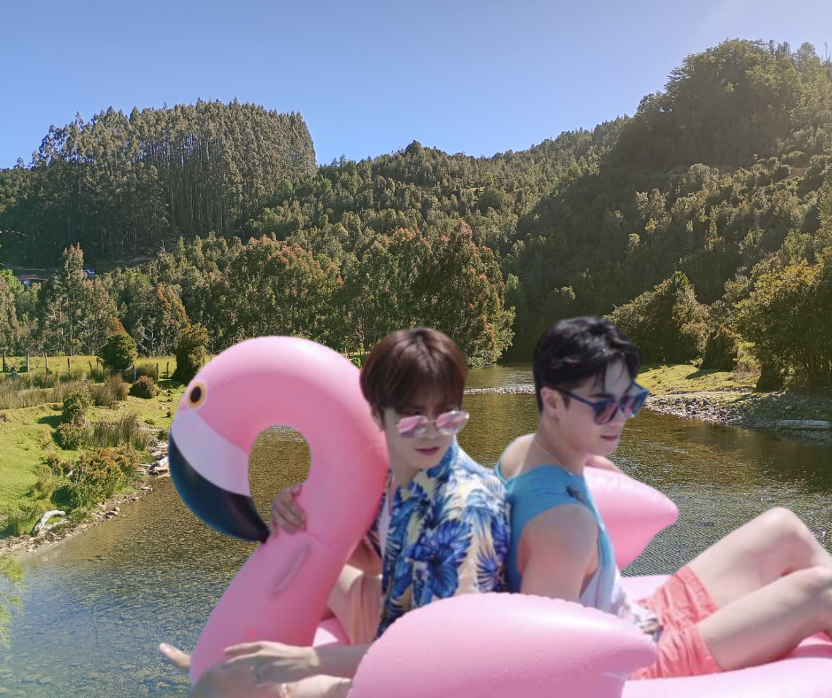 A moment captured by Moonbin (ASTRO)'s fan