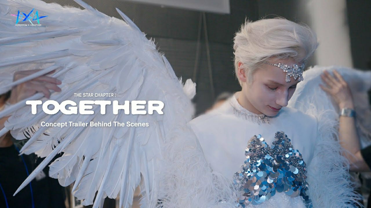 A moment captured by TOMORROW X TOGETHER's fan