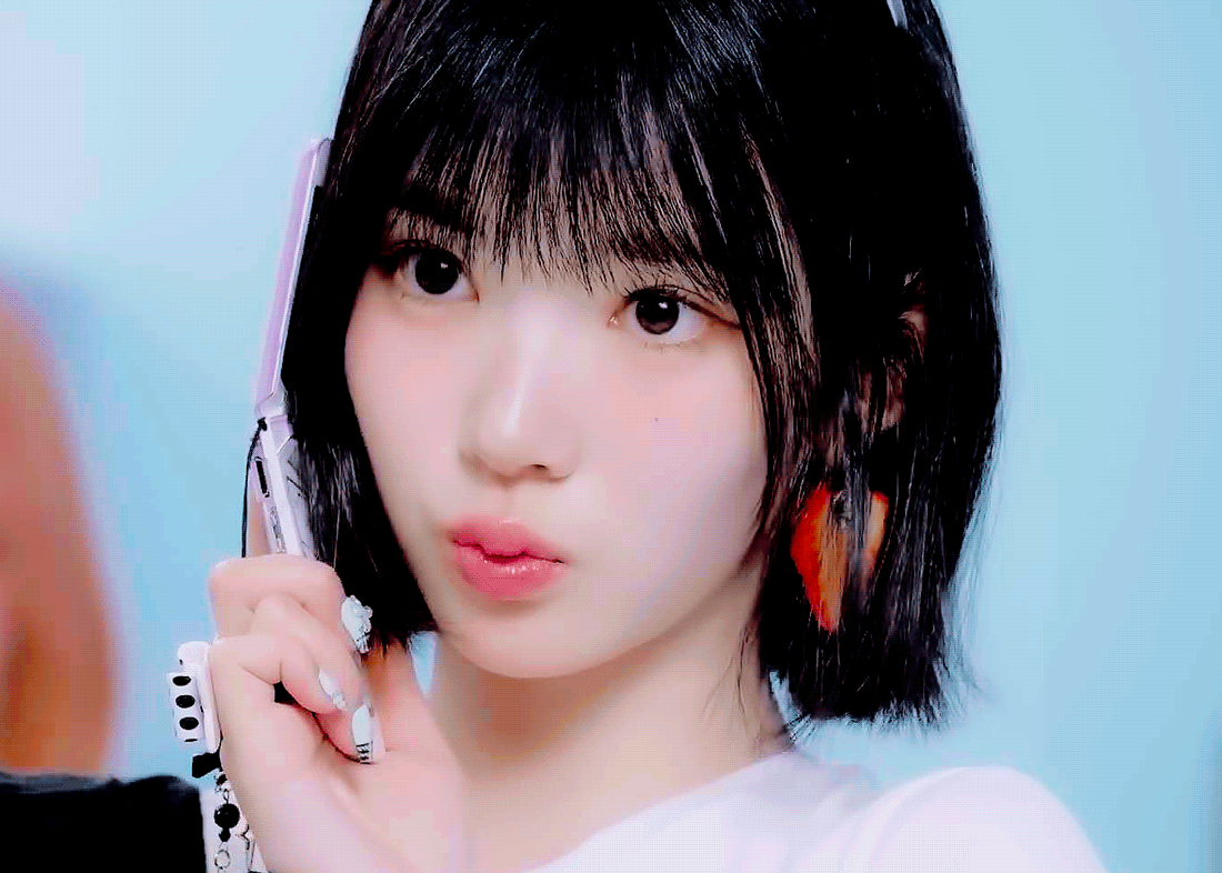 Behind-the-scenes cut of Jiwoo (Hearts2Hearts)