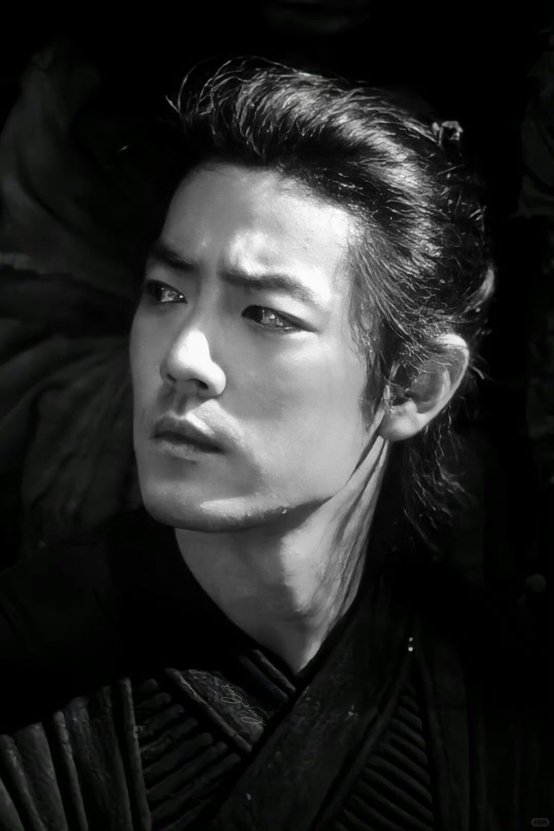 A moment captured by Xiao Zhan's fan