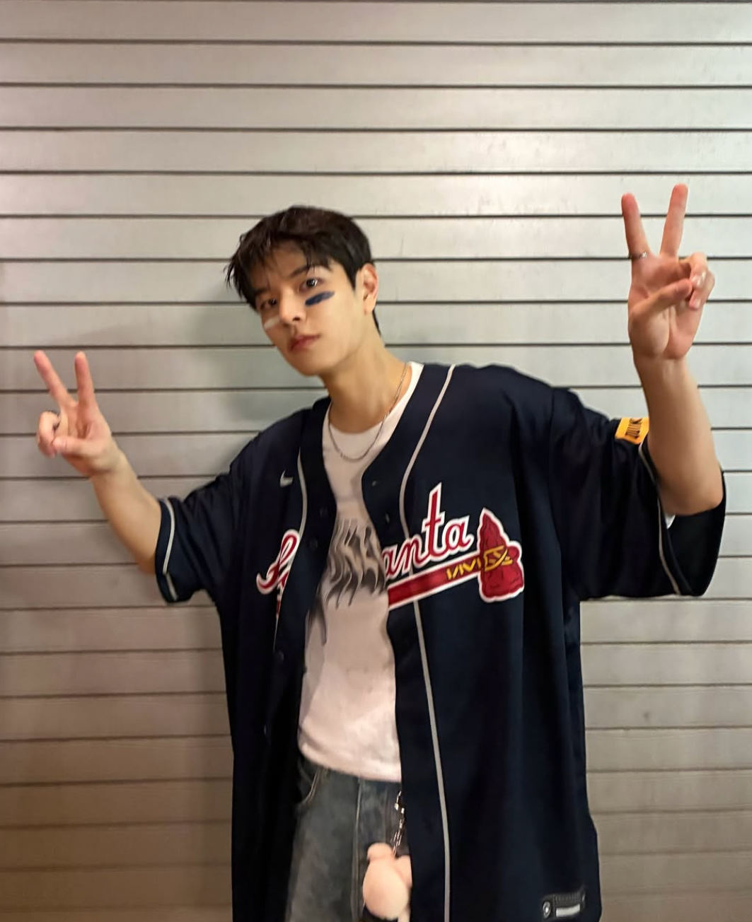 A moment captured by Seungmin (Stray Kids)'s fan