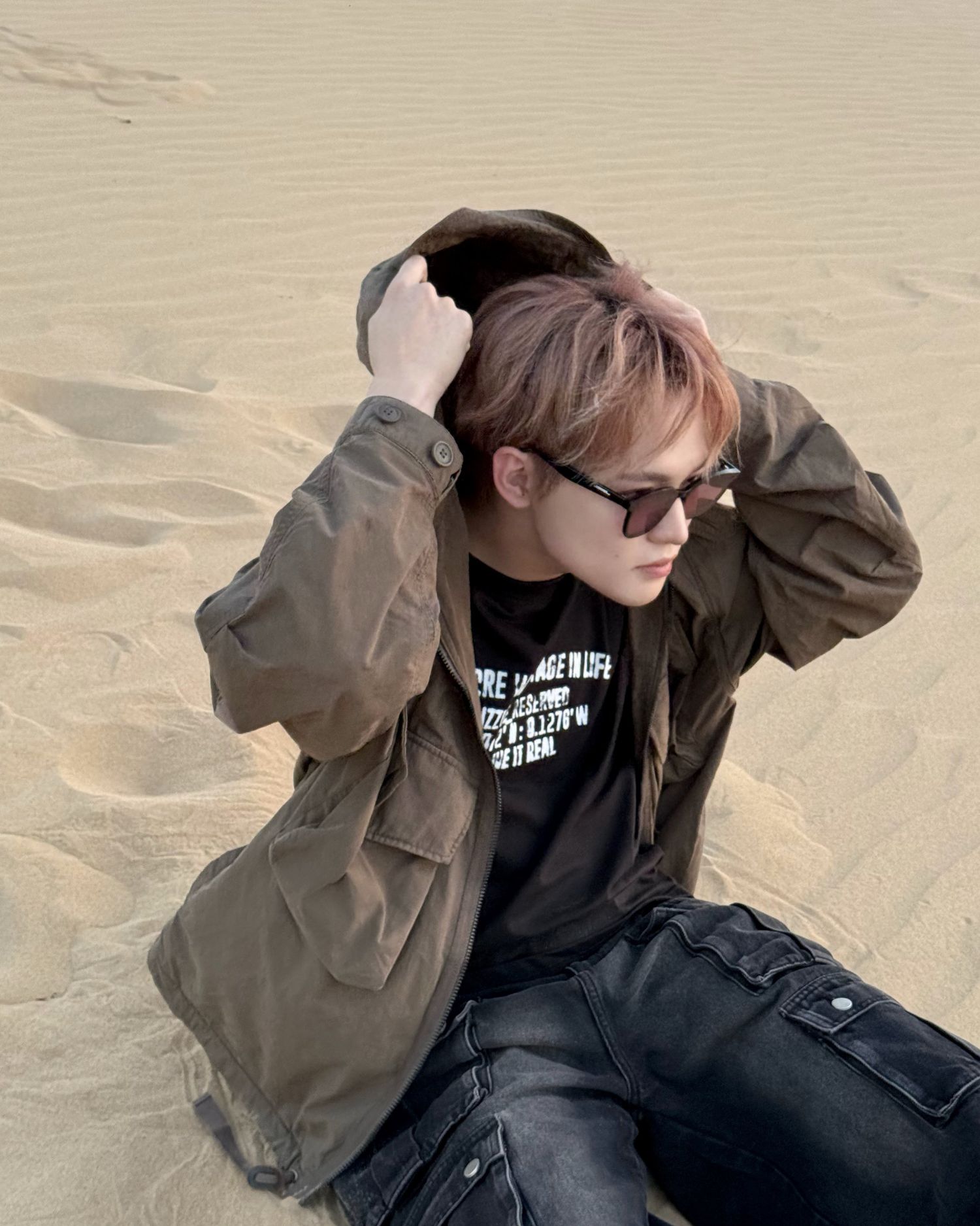 Recent activity shot of Chenle (NCT DREAM)