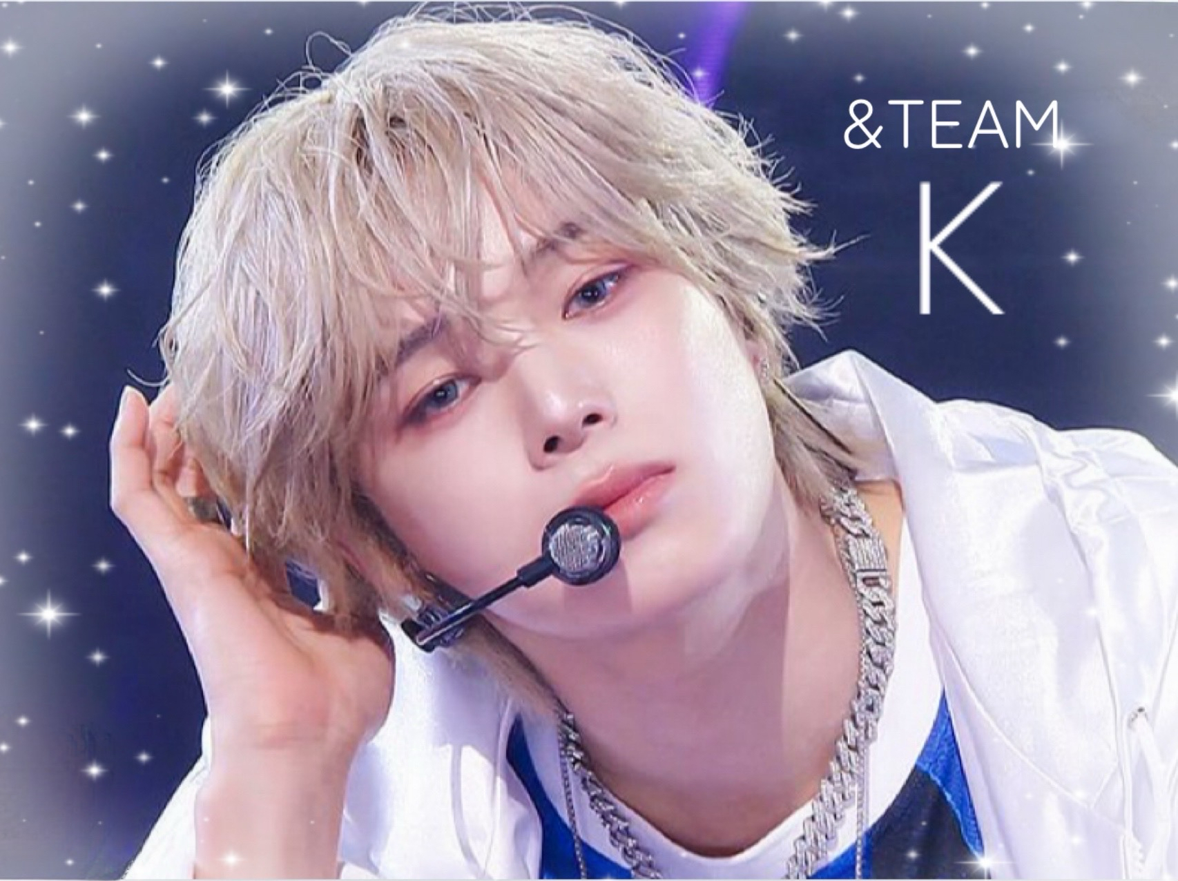 A moment captured by K (&TEAM)'s fan