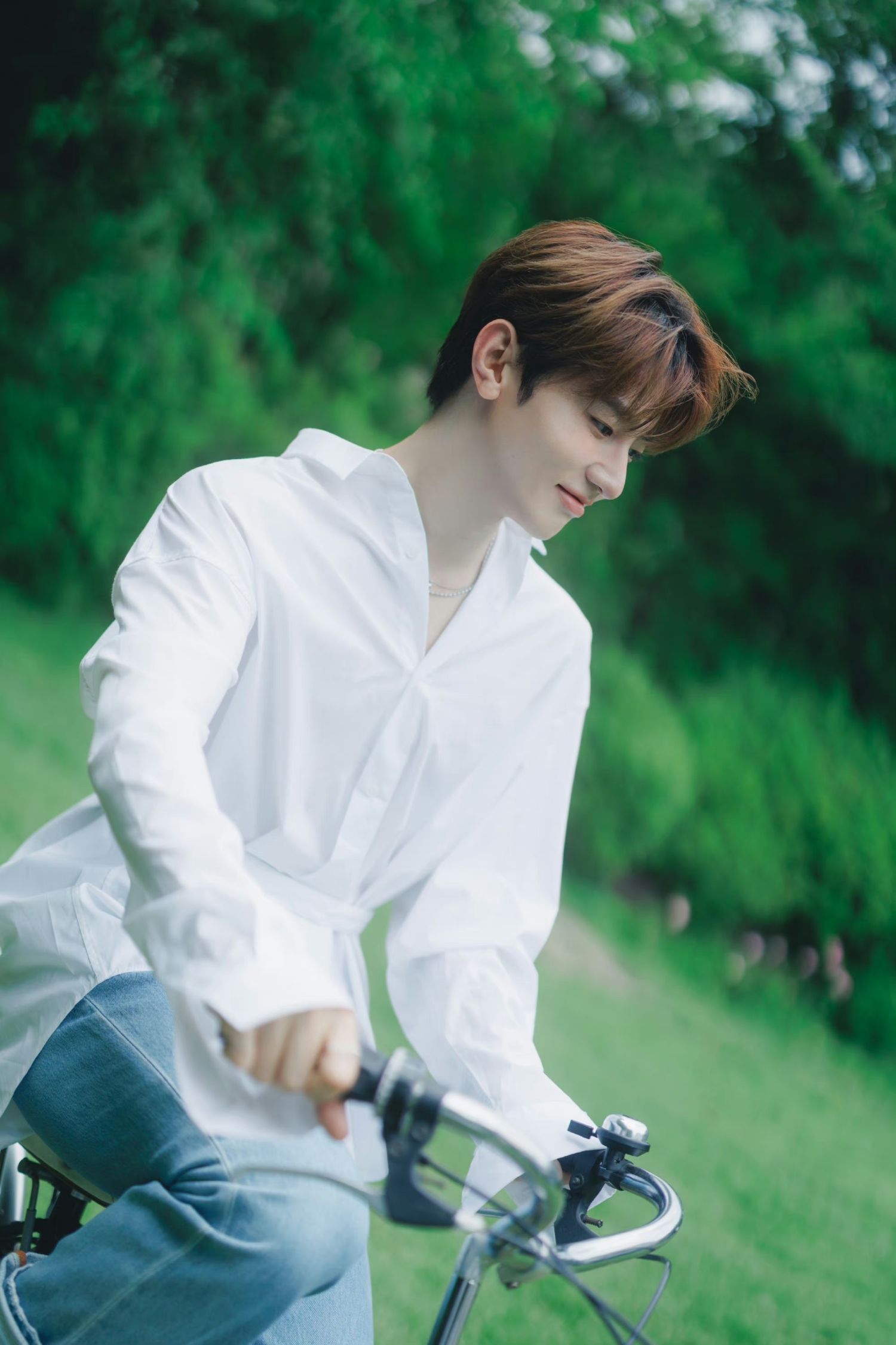 Recent activity shot of Zhang Hao (ZEROBASEONE)