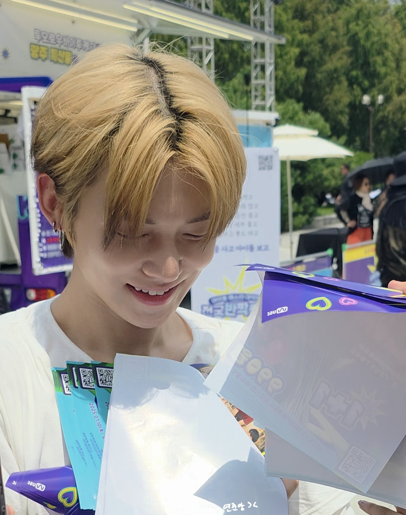 Recent activity shot of Yeonjun (TOMORROW X TOGETHER)