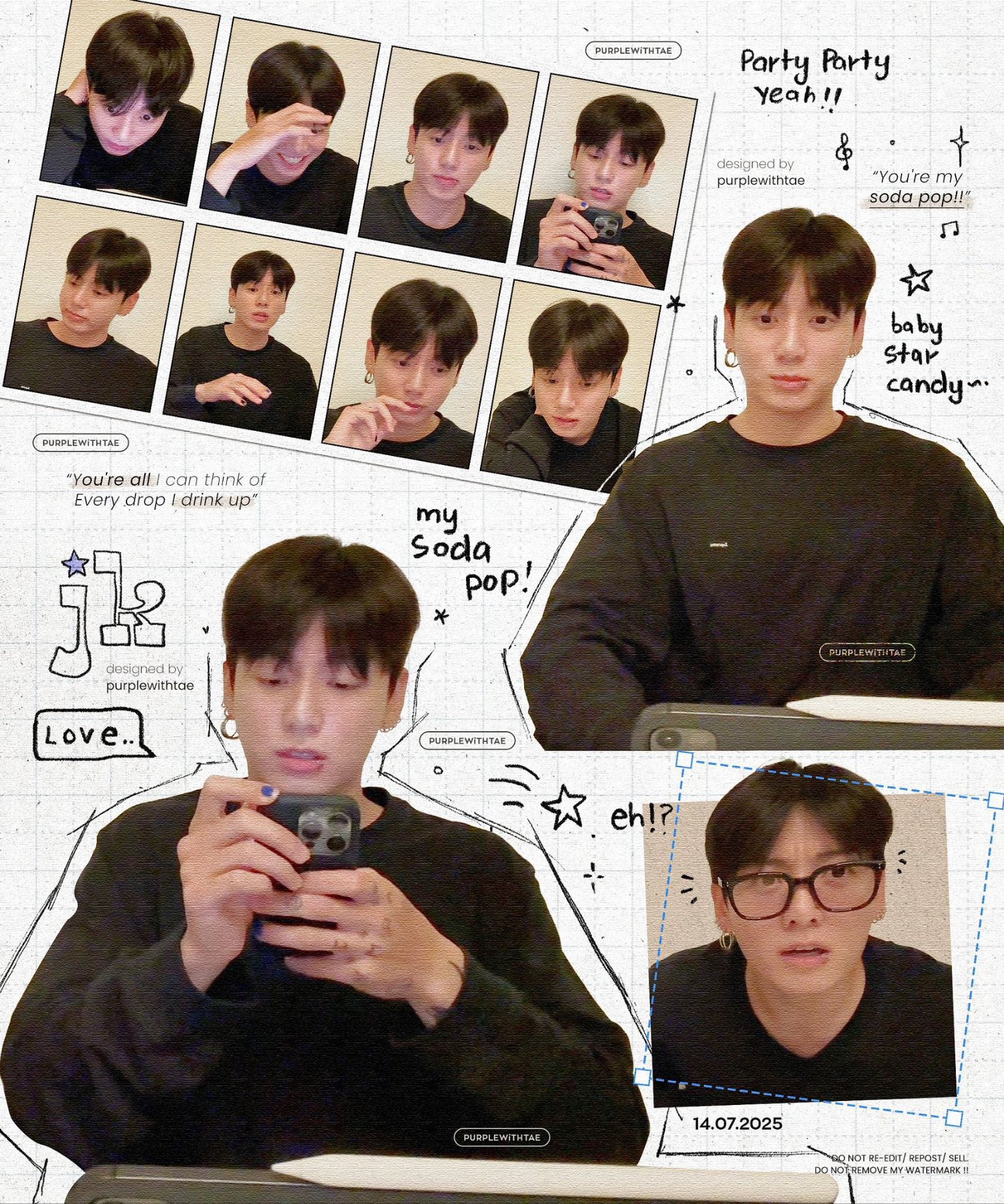 Recent activity shot of Jungkook (BTS)