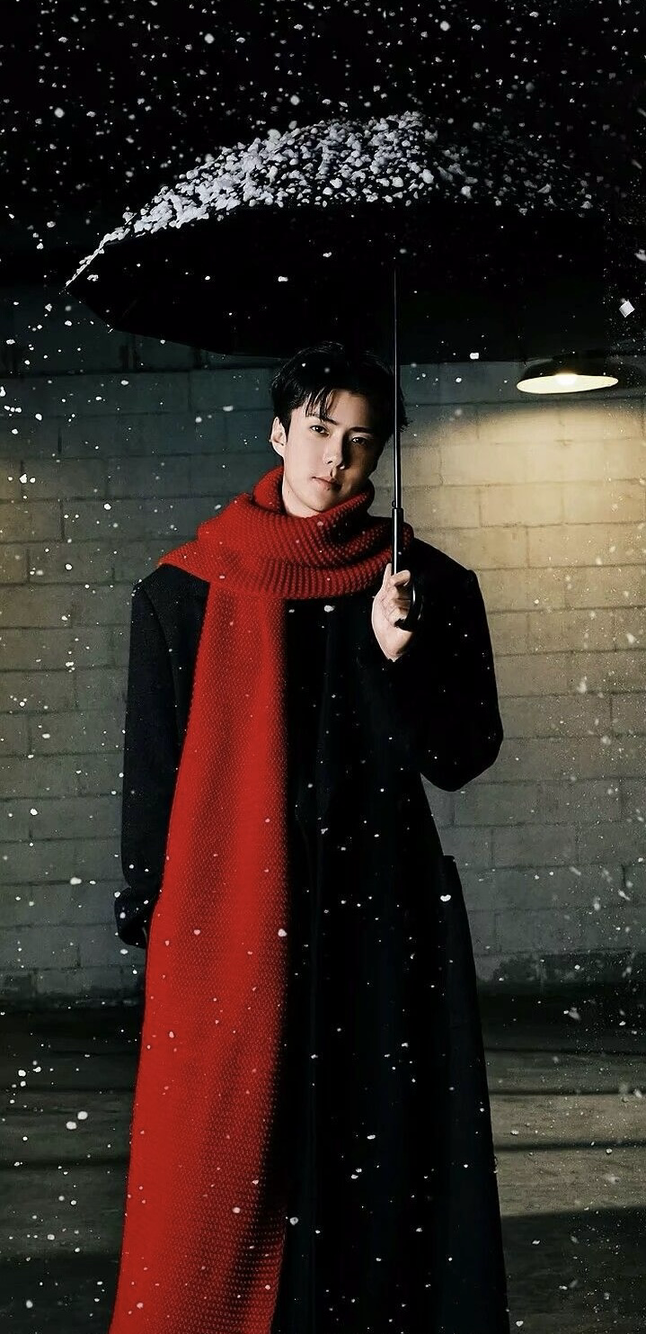 Fan-made special wallpaper for Sehun (EXO)