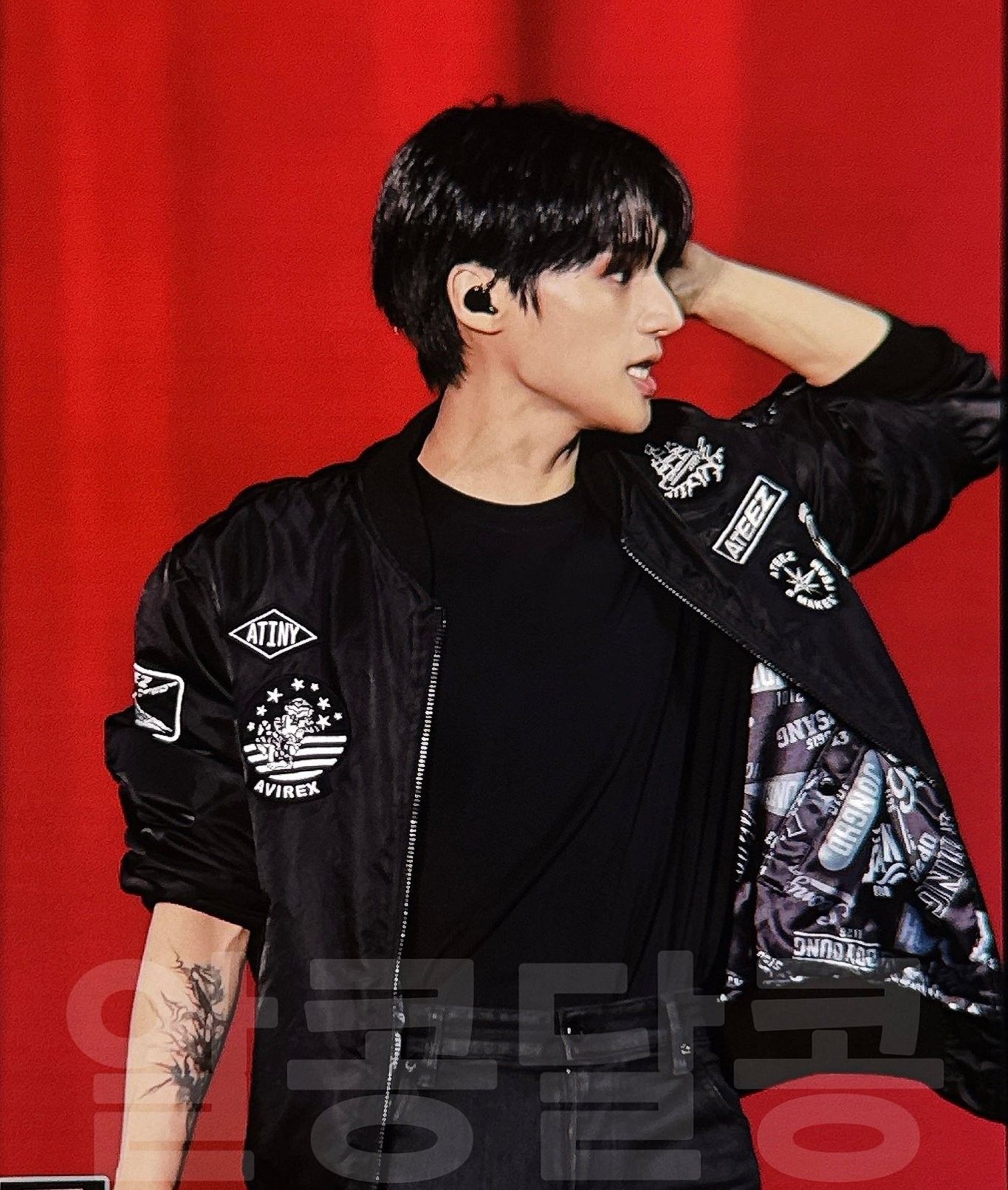 Behind-the-scenes cut of Wooyoung (ATEEZ)