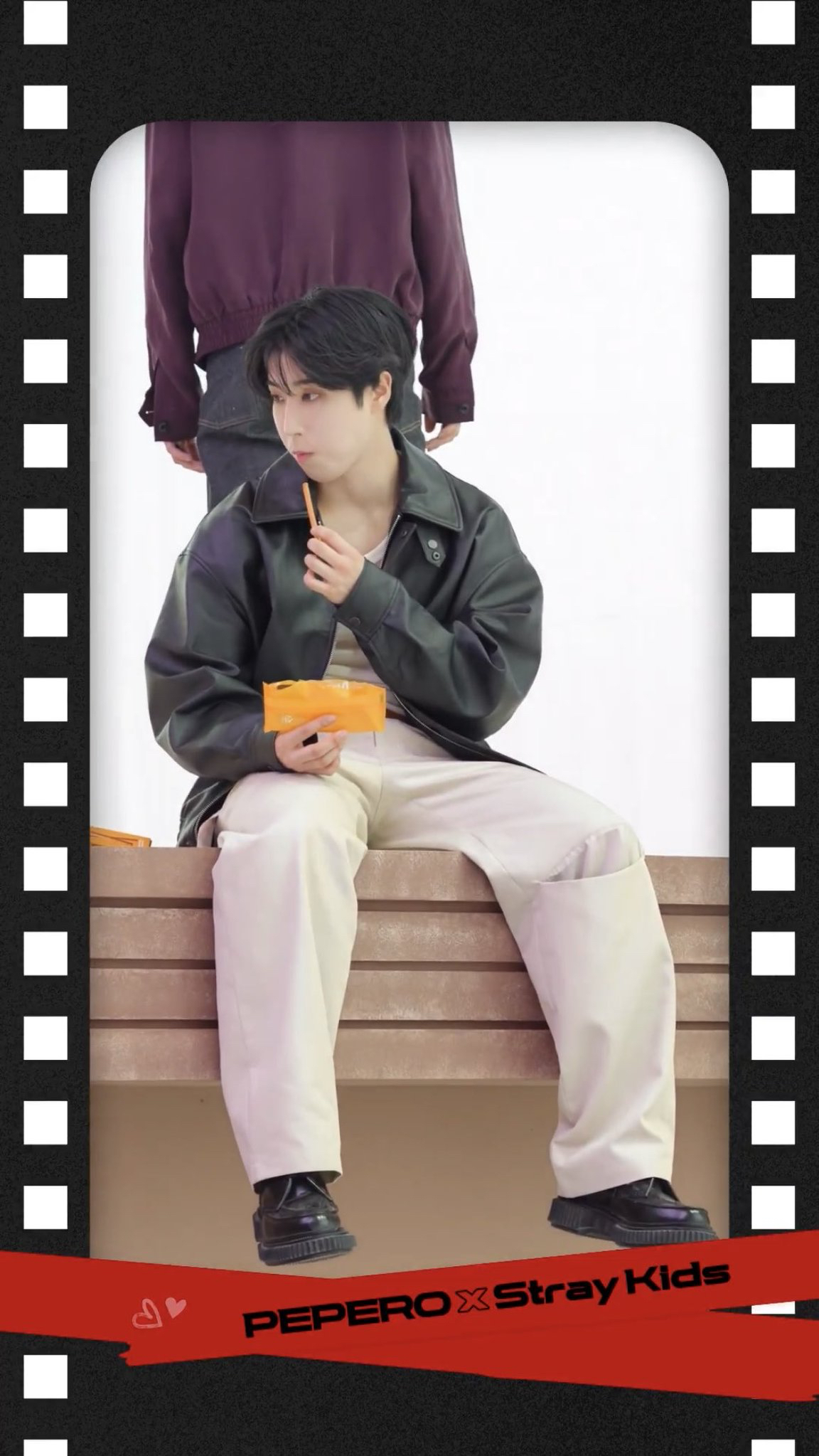 A moment captured by HAN (Stray Kids)'s fan
