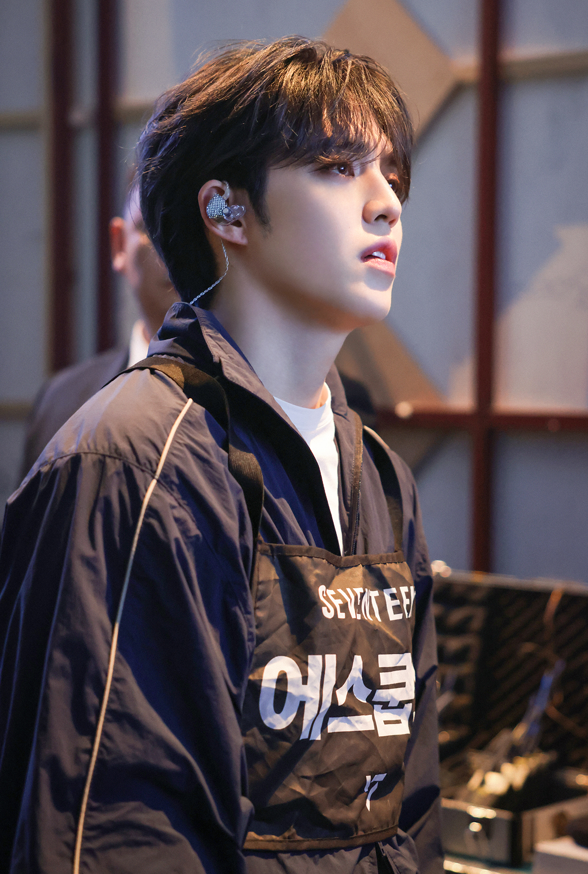 Momen yang diabadikan oleh penggemar S.Coups (SEVENTEEN)