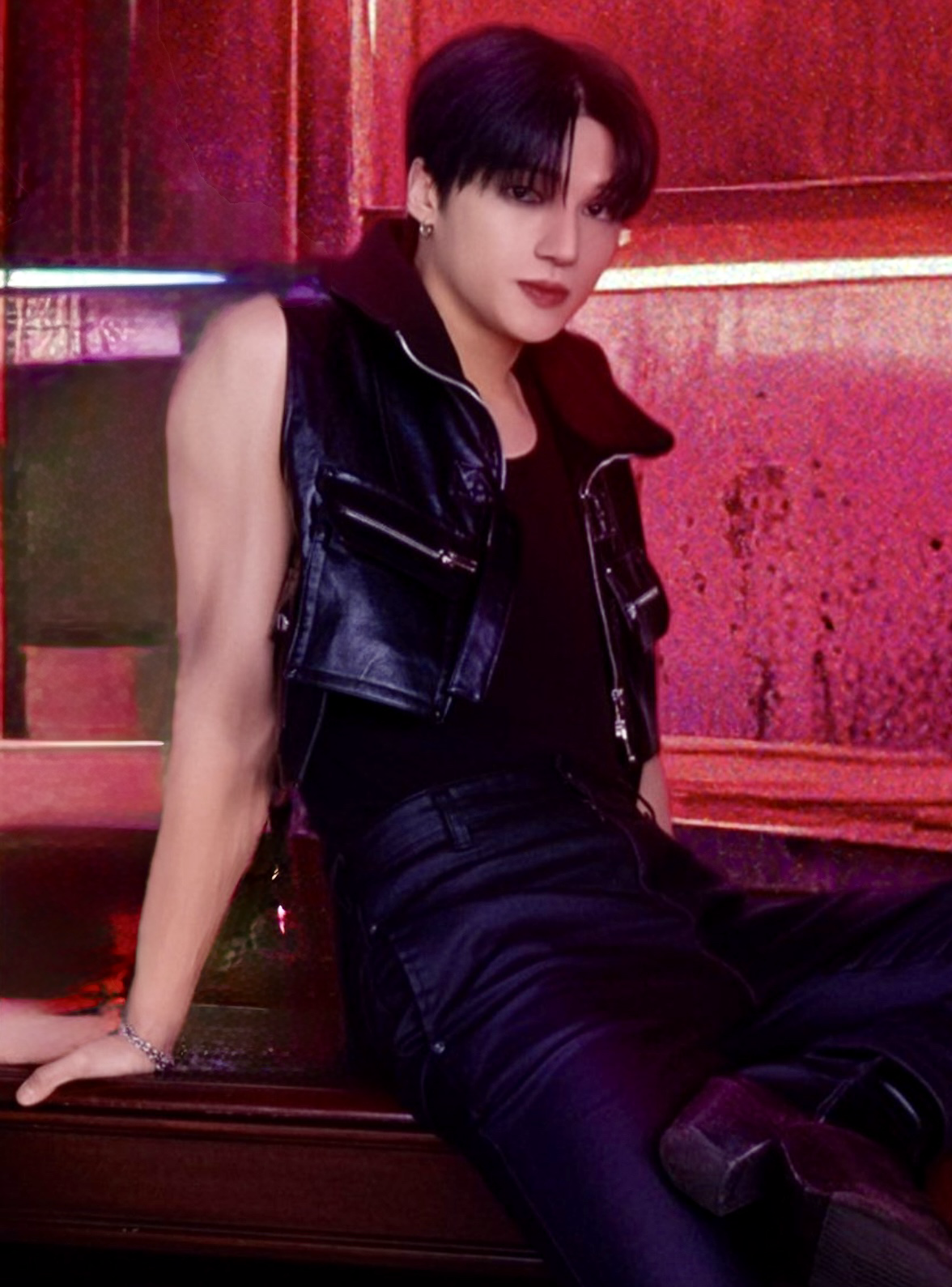 A moment captured by Wooyoung (ATEEZ)'s fan