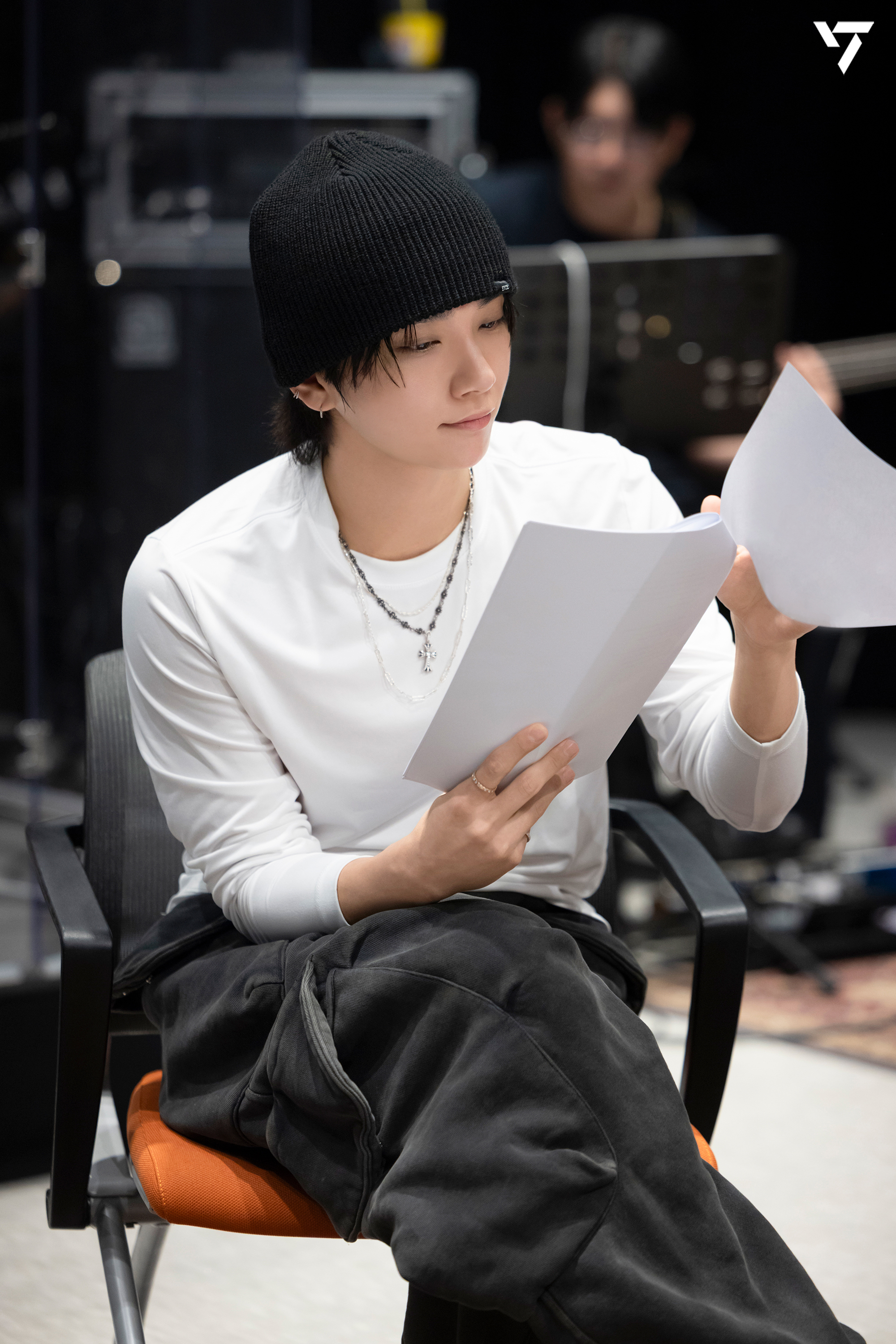 A moment captured by Joshua (SEVENTEEN)'s fan