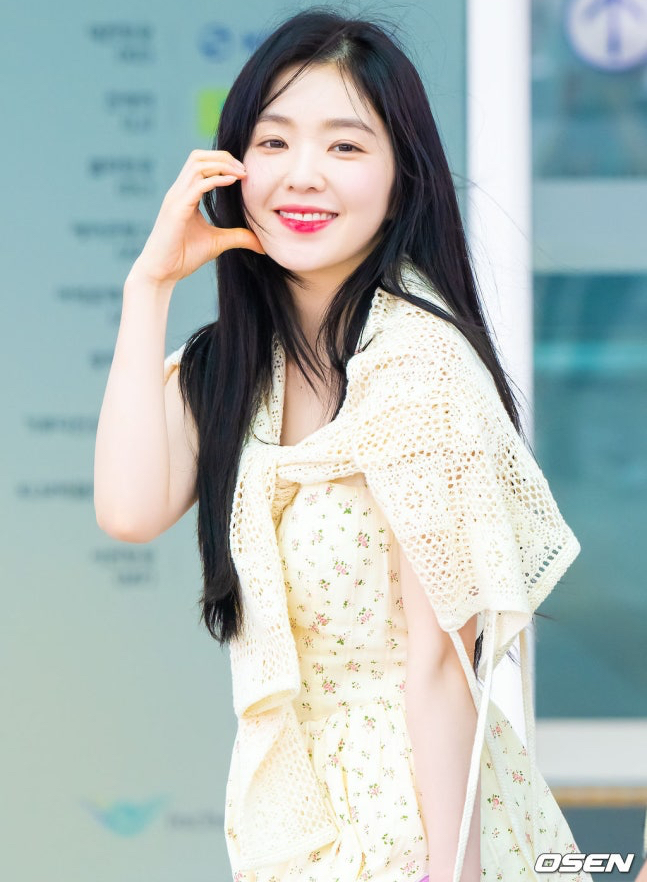 A moment captured by Irene (Red Velvet)'s fan