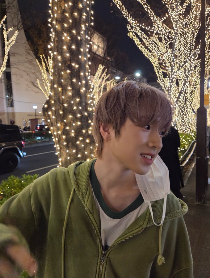 Recent activity shot of Sakuya (NCT WISH)