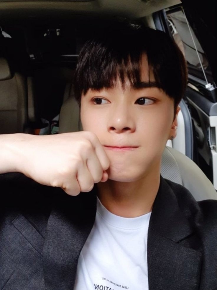 Recent activity shot of Moonbin (ASTRO)