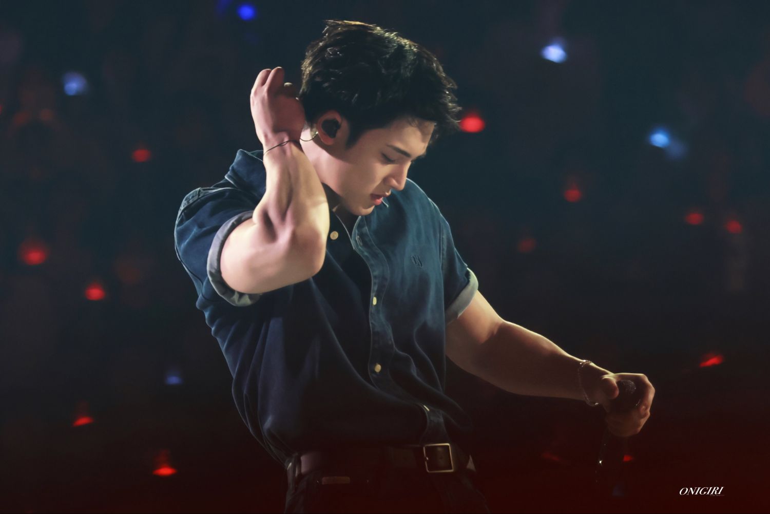 Recent activity shot of Mingyu (SEVENTEEN)