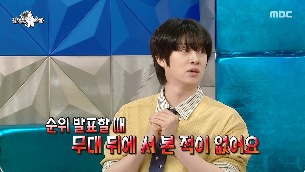 Behind-the-scenes cut of Heechul (Super Junior)