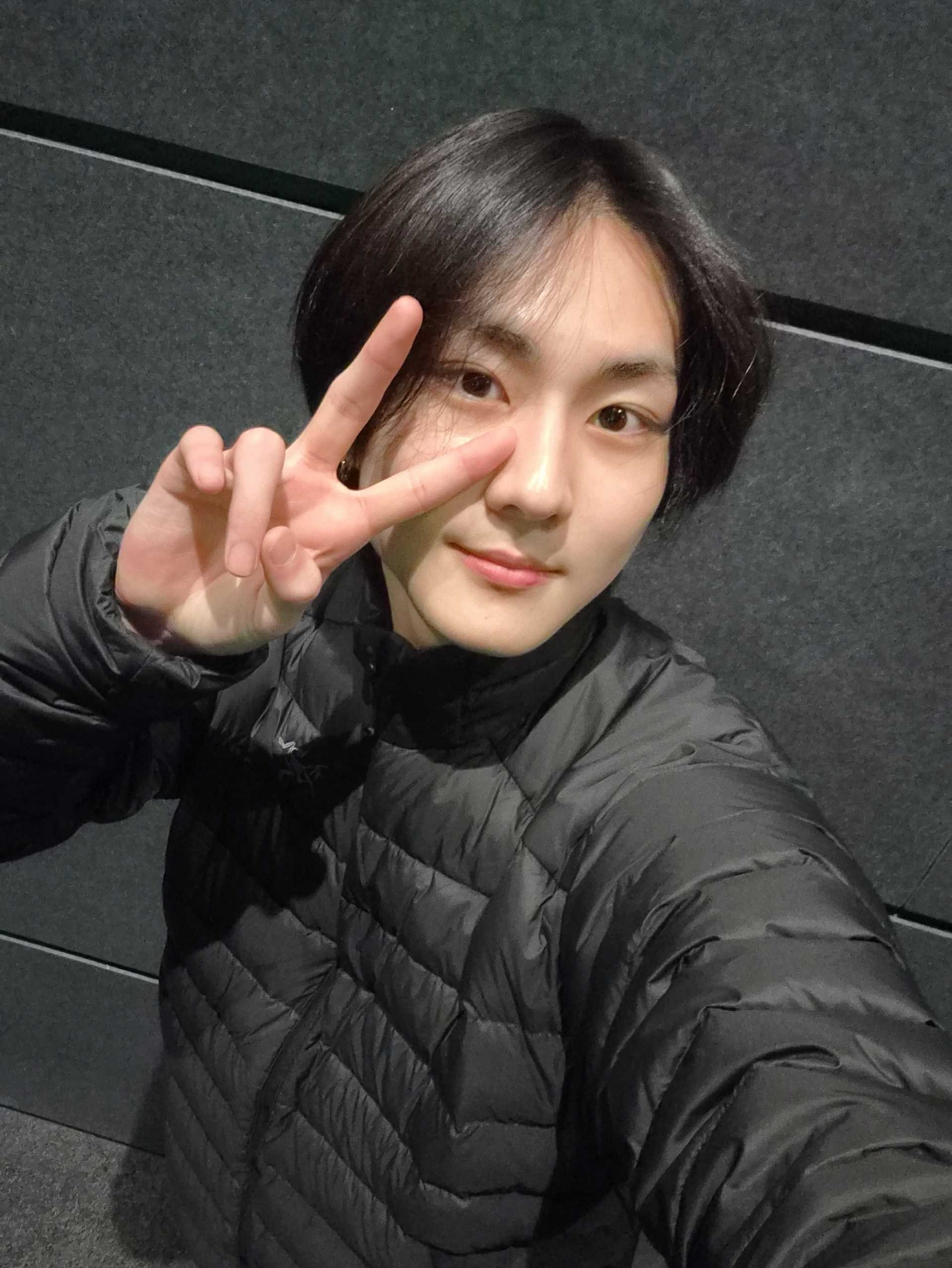 A moment captured by Jungwon (ENHYPEN)'s fan