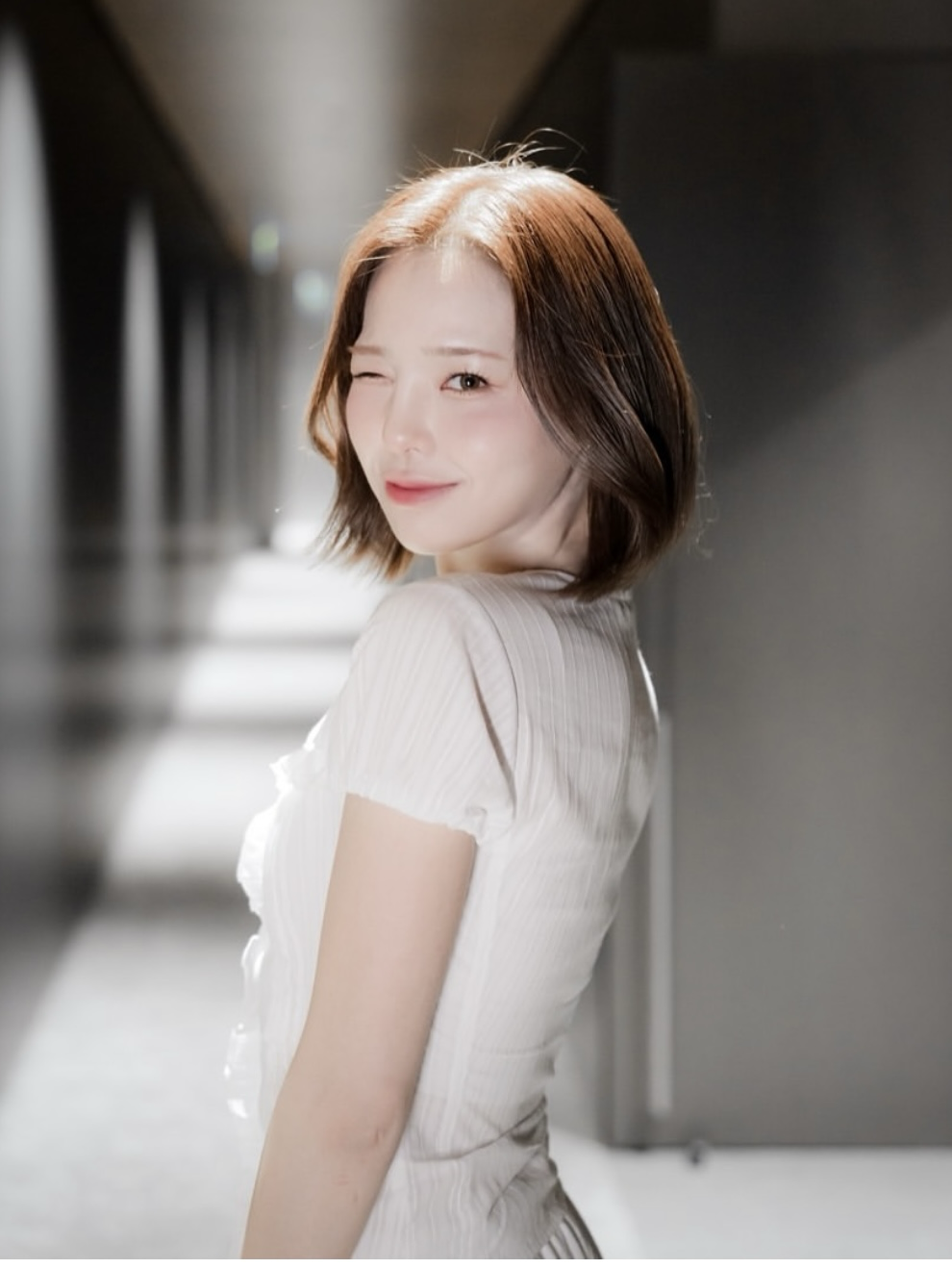 A moment captured by Mako (NiziU)'s fan