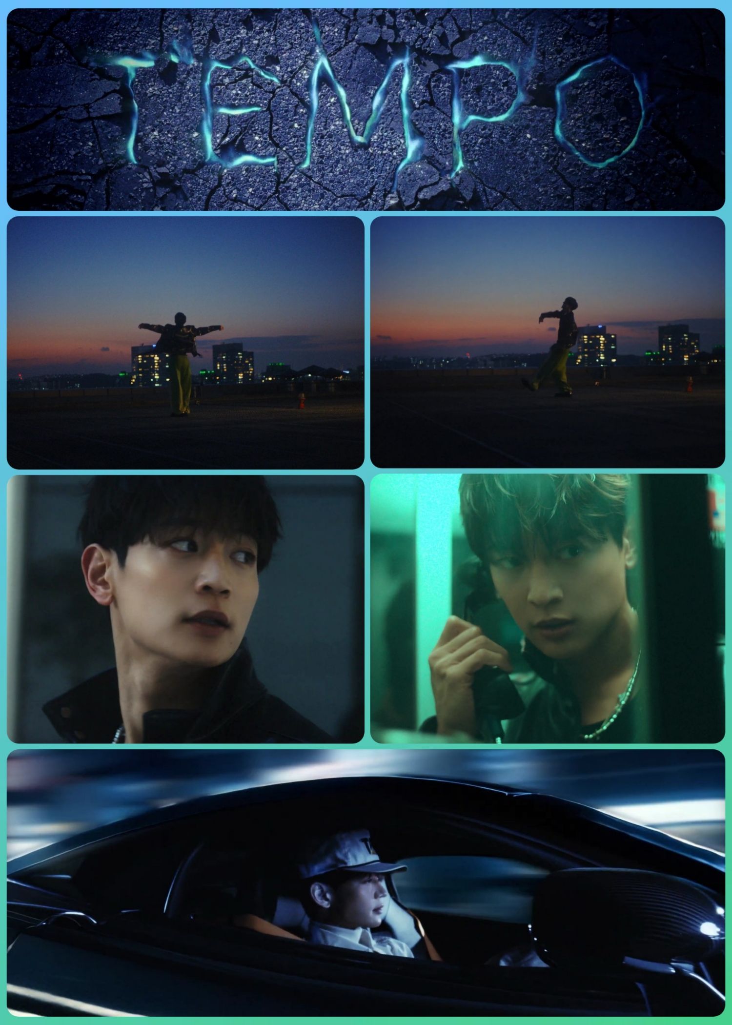 Behind-the-scenes cut of Minho (SHINee)