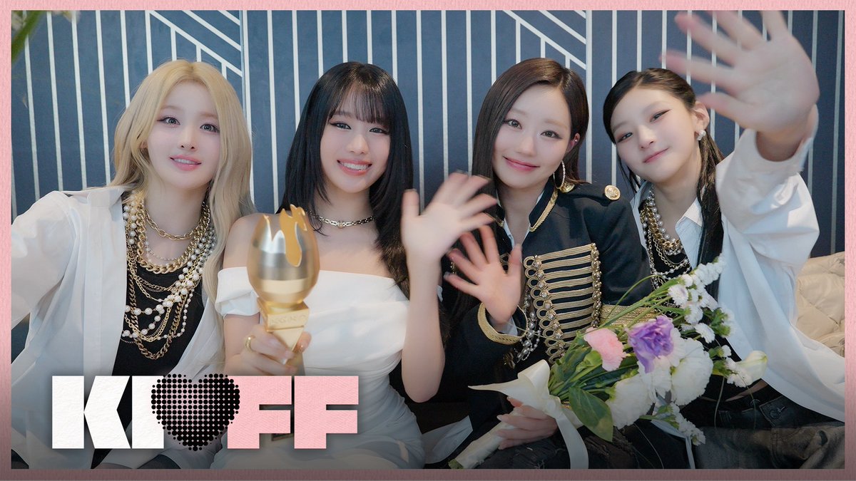 A moment captured by KISS OF LIFE's fan