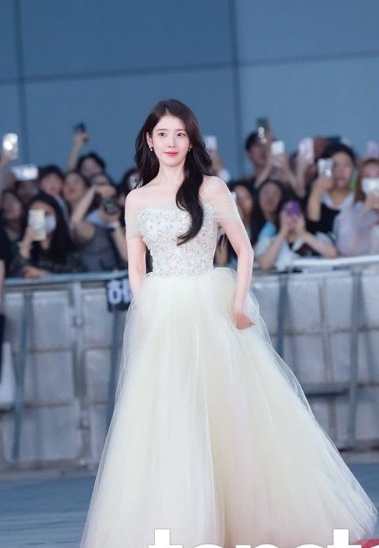 A moment captured by IU's fan
