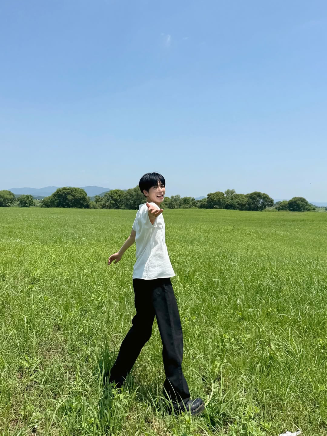 Recent activity shot of Taehyun (TOMORROW X TOGETHER)