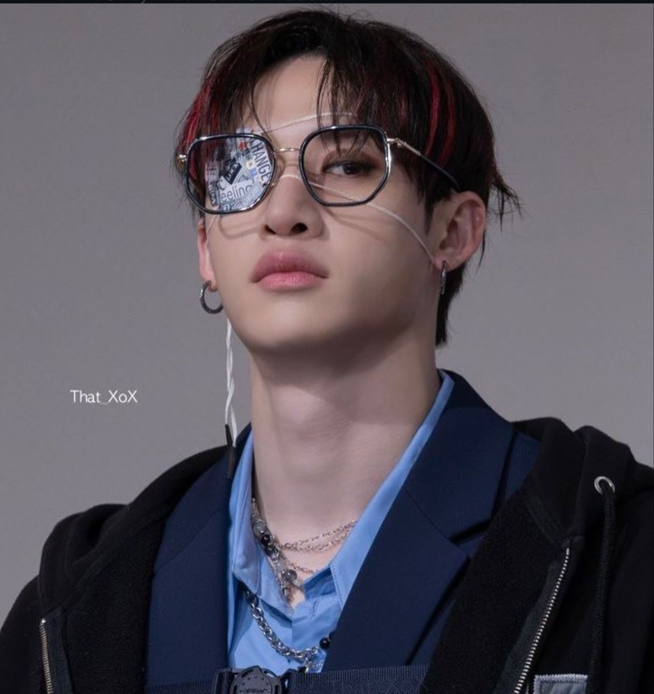 A moment captured by Bang Chan (Stray Kids)'s fan
