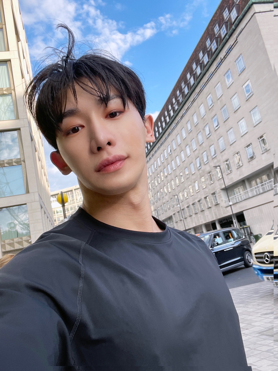 Recent activity shot of Wonho