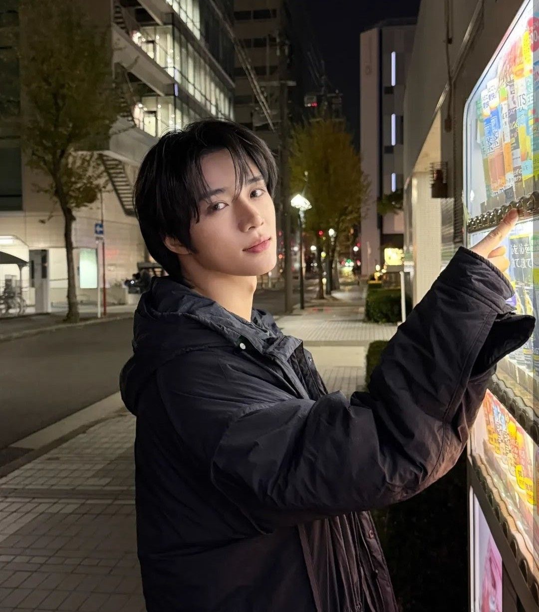 A moment captured by Beomgyu (TOMORROW X TOGETHER)'s fan