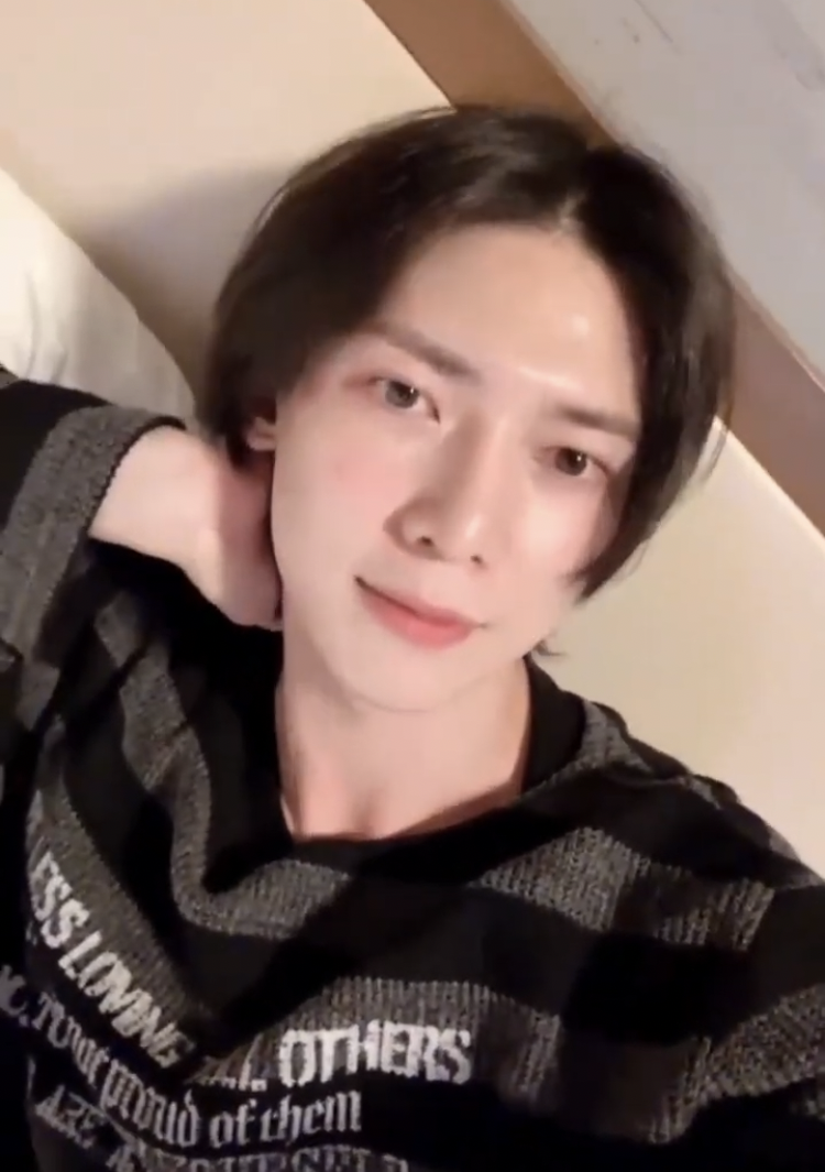 Behind-the-scenes cut of Yeosang (ATEEZ)