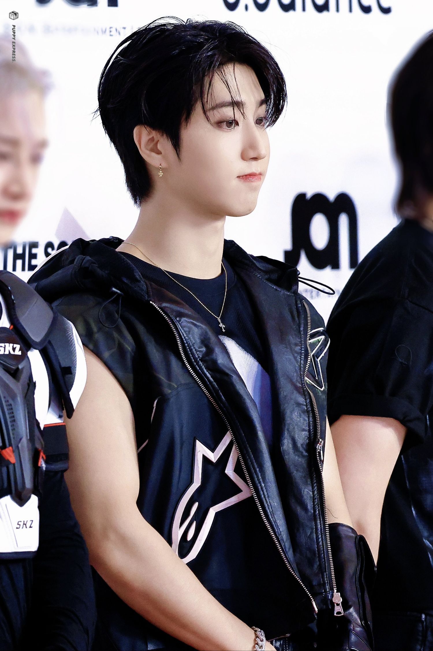 Recent activity shot of HAN (Stray Kids)