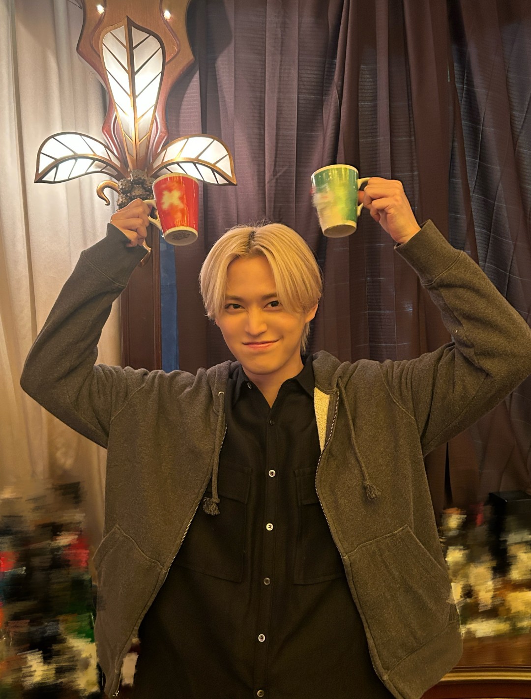 Recent activity shot of Shiroiwa Ruki (JO1)