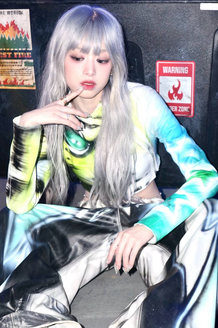 Behind-the-scenes cut of Ahyeon (BABYMONSTER)