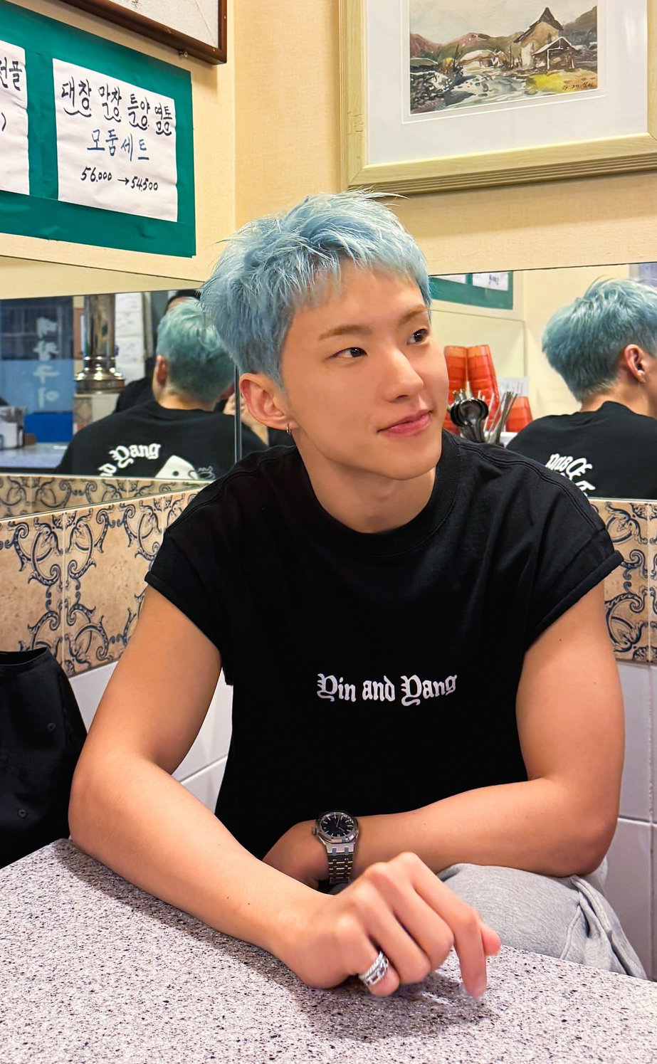 A moment captured by Hoshi (SEVENTEEN)'s fan