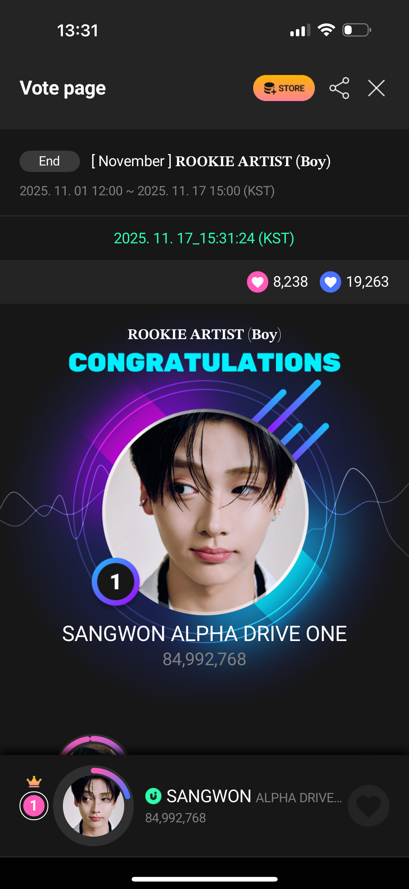 Today's most popular wallpaper in the Lee Sangwon (ALPHA DRIVE ONE) community