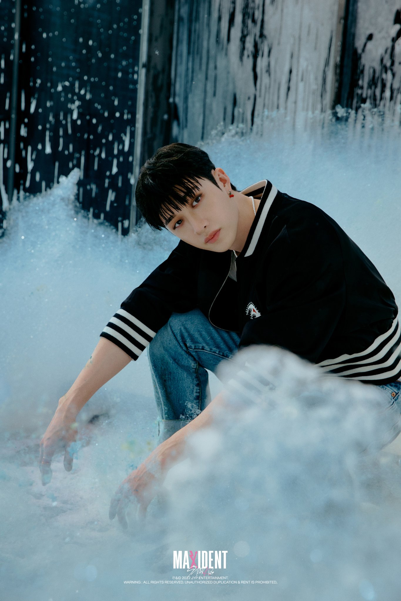 A moment captured by Bang Chan (Stray Kids)'s fan