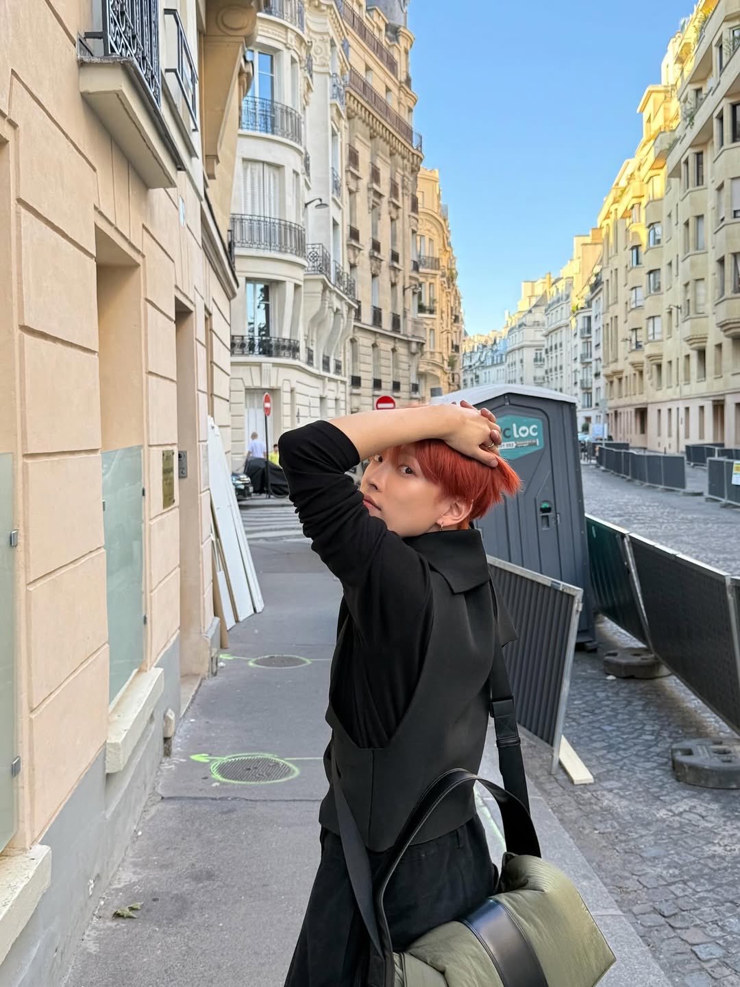 A moment captured by Hongjoong (ATEEZ)'s fan
